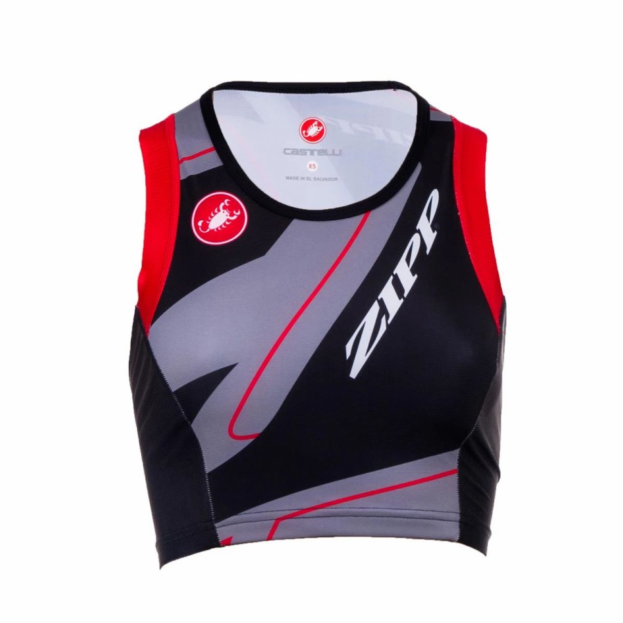 Bike Shirts & Jerseys * | Zipp Tri Singlet Women'S Gray