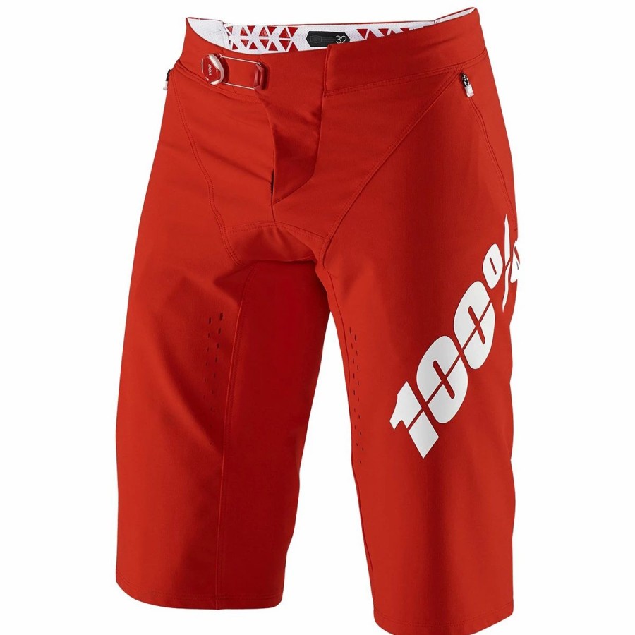 Bike Shorts & Bibs * | 100% R Core X Shorts Red