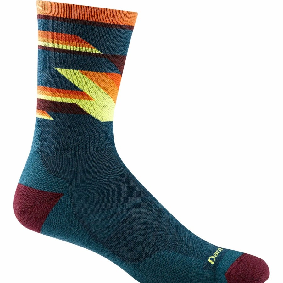 Bike Socks * | Darn Tough Bolt Micro Crew Ultra-Lightweight With Cushion Men'S 2022 Dark Teal