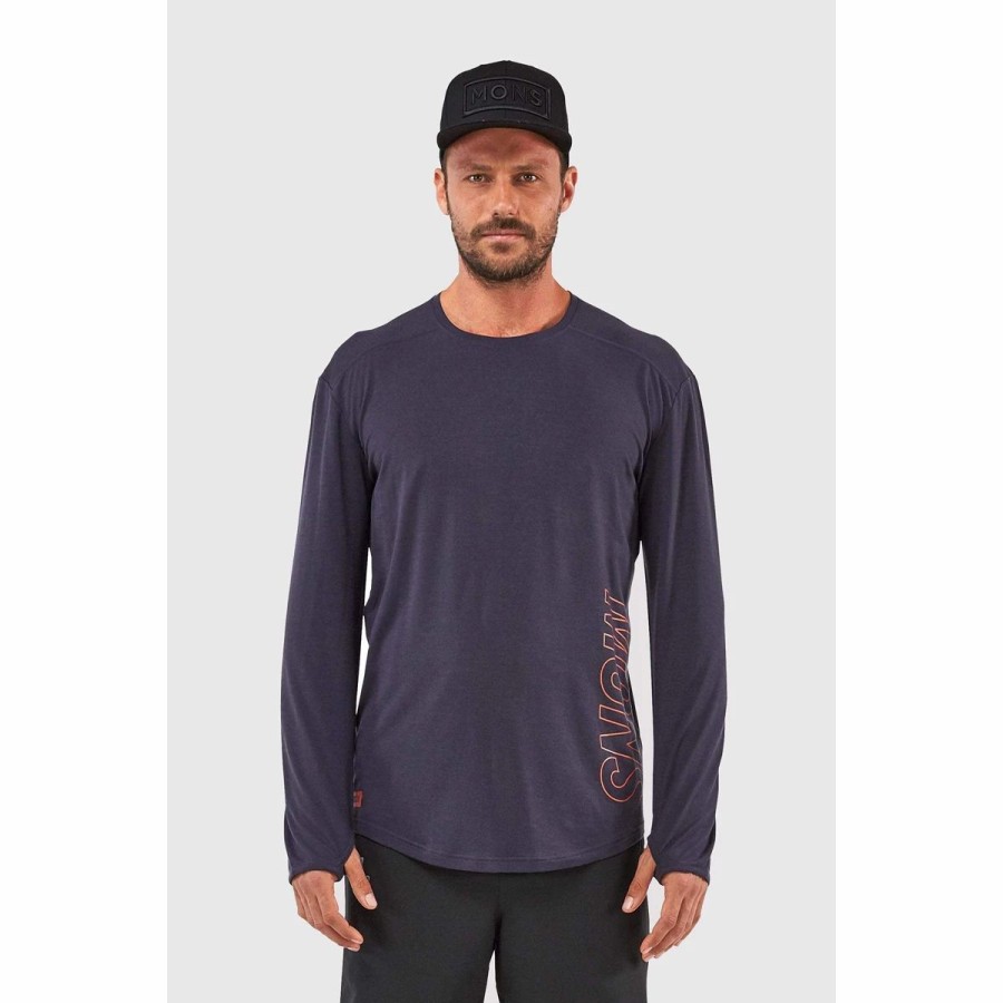 Bike Shirts & Jerseys * | Mons Royale Mens Mtn X Long Sleeve Jersey