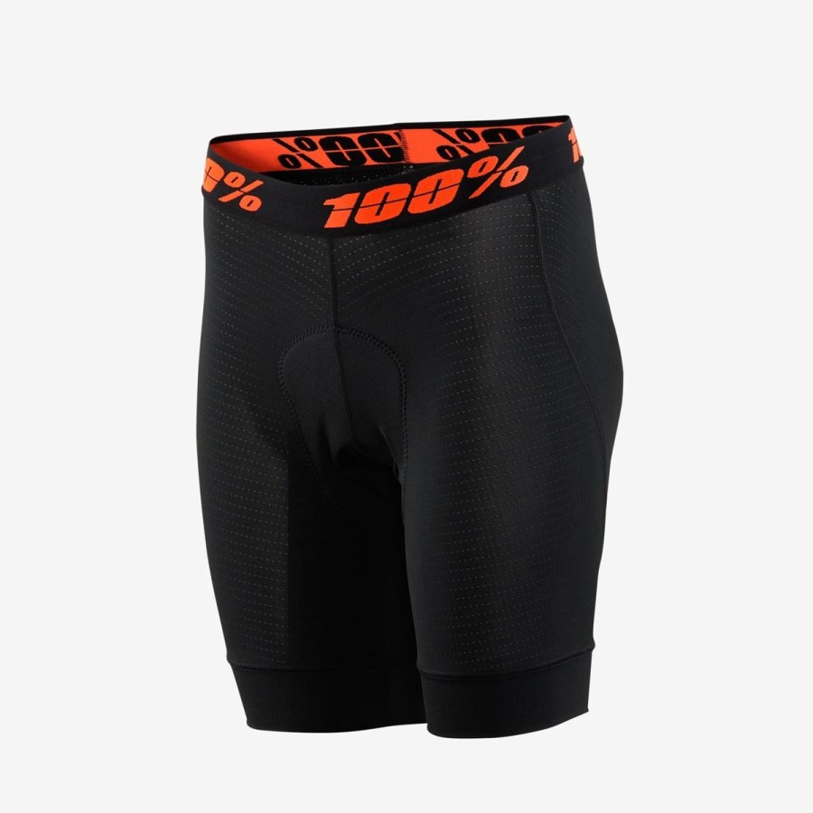 Bike Shorts & Bibs * | 100% Crux Women'S Liner Short Black