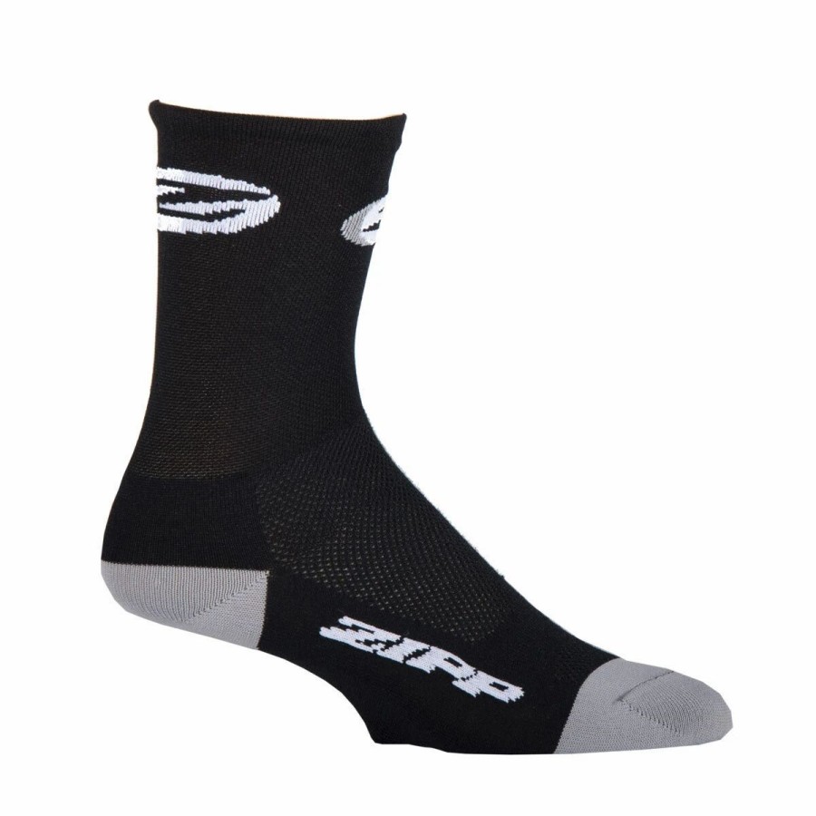 Bike Socks * | Zipp 5-In Socks Black/Gray Small