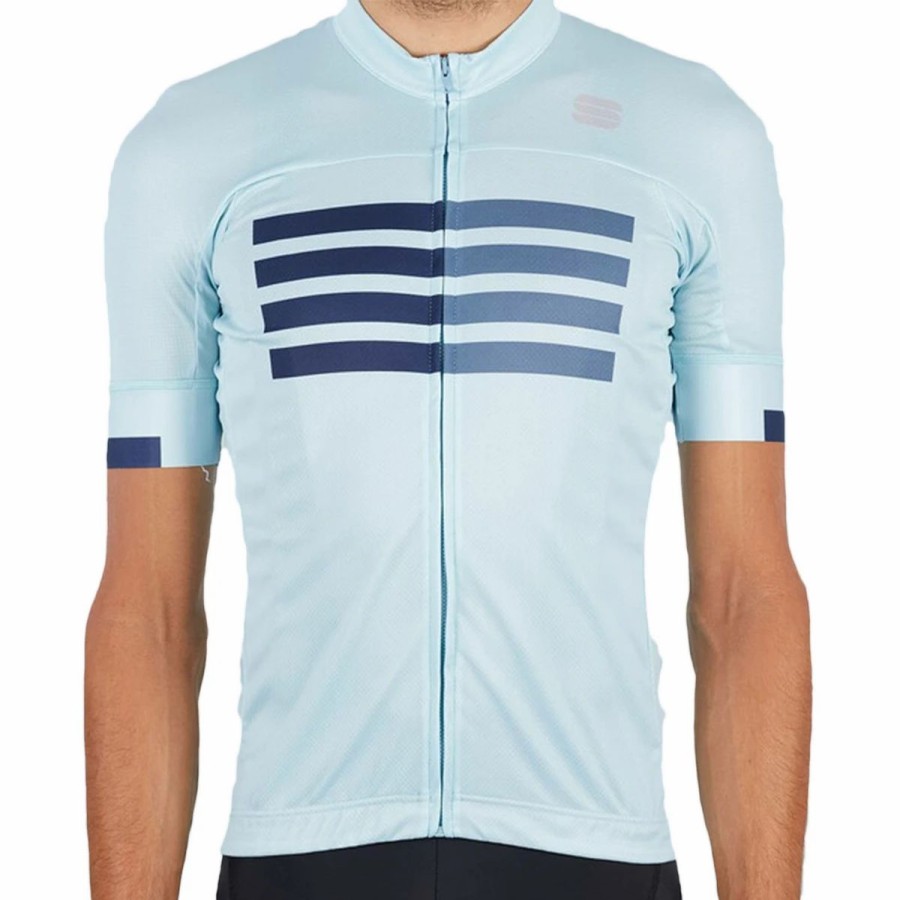 Bike Shirts & Jerseys * | Sportful Wire Cycling Jersey Blue Sky Blue Sea