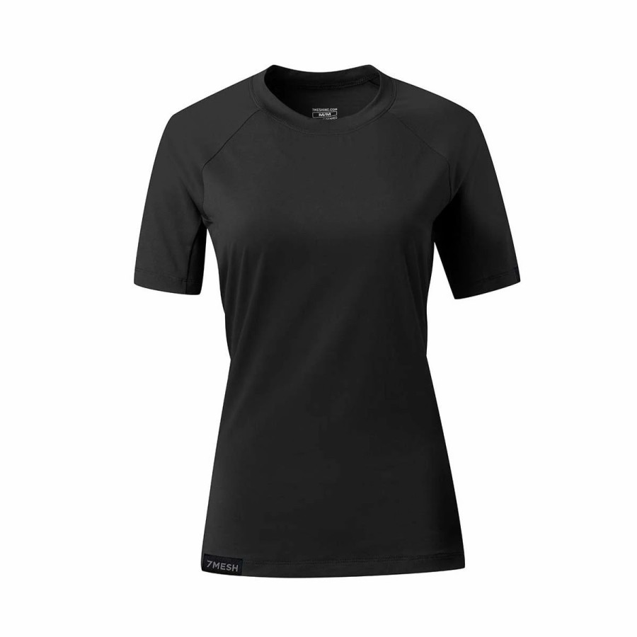 Bike Shirts & Jerseys * | 7Mesh Eldorado Shirt Short Sleeve Women'S Black