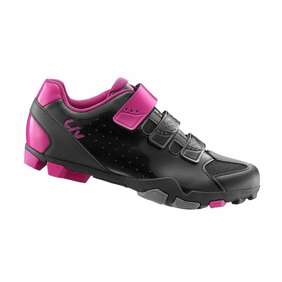 Bike Shoes * | Giant Liv Fera Mtb Shoes Black