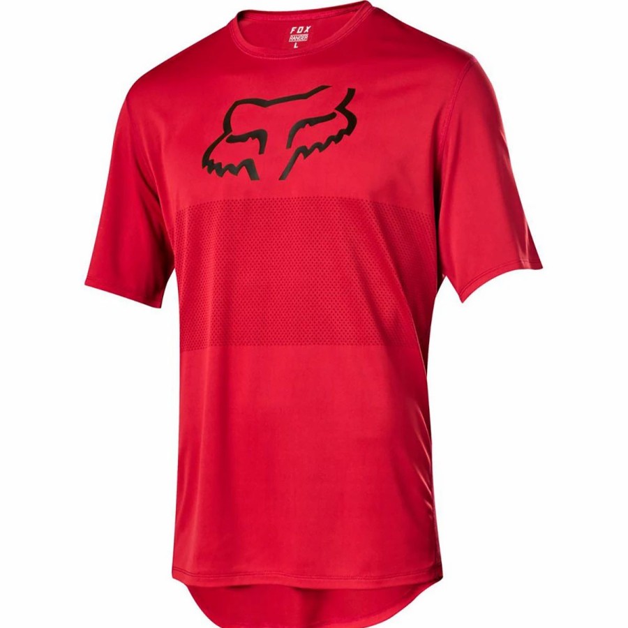 Bike Shirts & Jerseys * | Fox Racing Youth Ranger Short Sleeve Jersey 2019 Cardinal Red