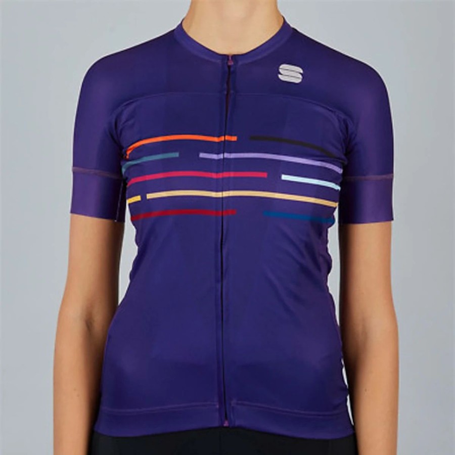 Bike Shirts & Jerseys * | Sportful V Lodrome Women'S Short Sleeve Cycling Jersey