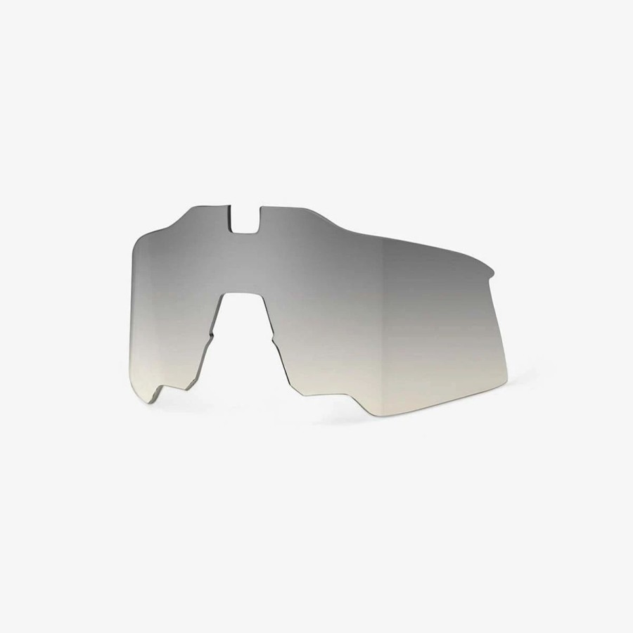 Bike Sunglasses & Bike Goggles * | 100% Speedcraft Air Replacement Lens *Damaged Packaging* Low Light Yellow Silver