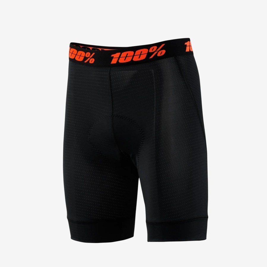 Bike Shorts & Bibs * | 100% Crux Youth Liner Short Black