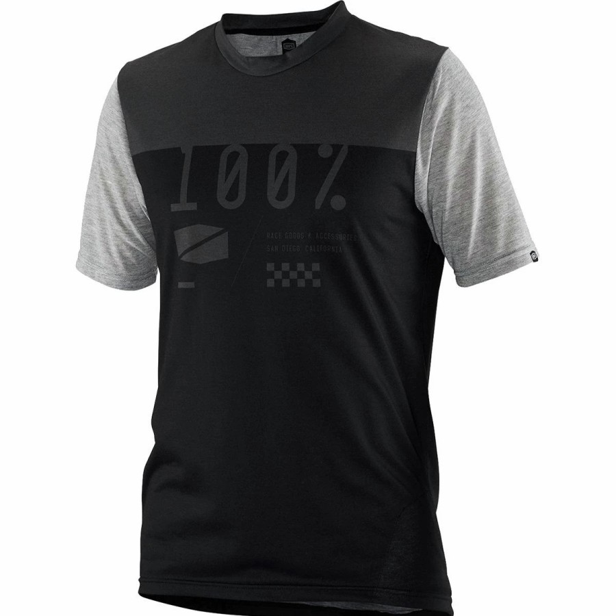 Bike Shirts & Jerseys * | 100% Airmatic Jersey 2019 Black/Charcoal