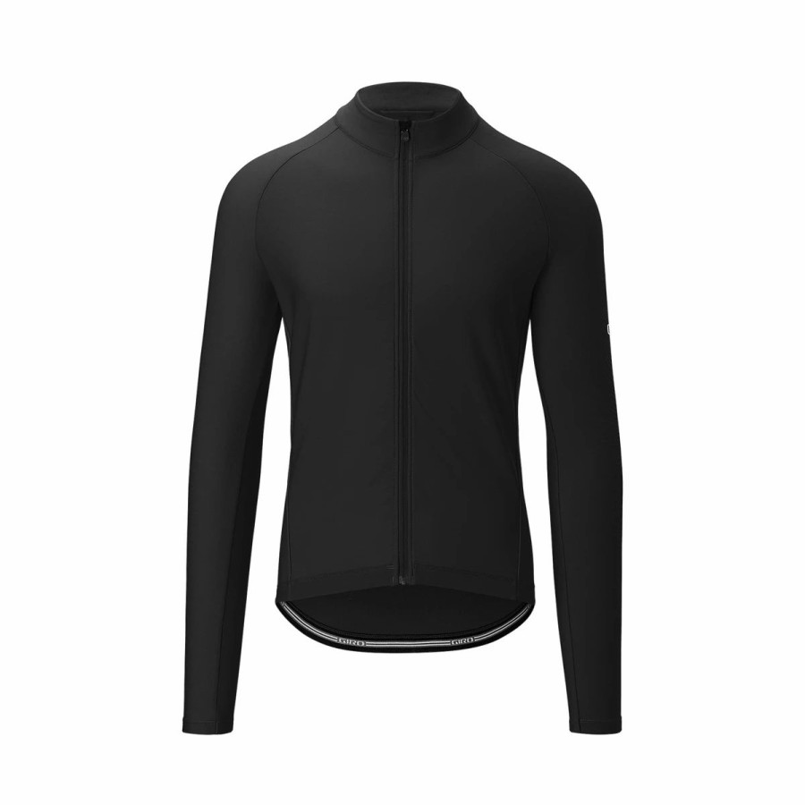 Bike Shirts & Jerseys * | Giro Men'S Chrono Long Sleeve Thermal Jersey Black