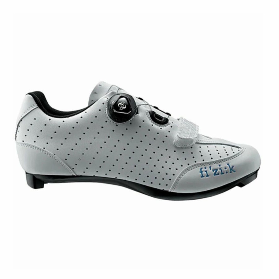 Bike Shoes * | Fizik R3B Donna Boa Carbon Women'S Road Cycling Shoes *Damaged Packaging* Carbon White/Turquoise