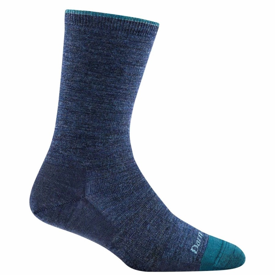 Bike Socks * | Darn Tough Solid Basic Crew Lightweight Women'S Socks