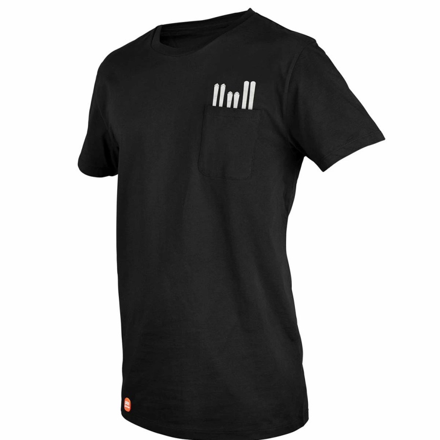 Bike Shirts & Jerseys * | Poc Race Stuff Pocket Tee Jr Uranium Black