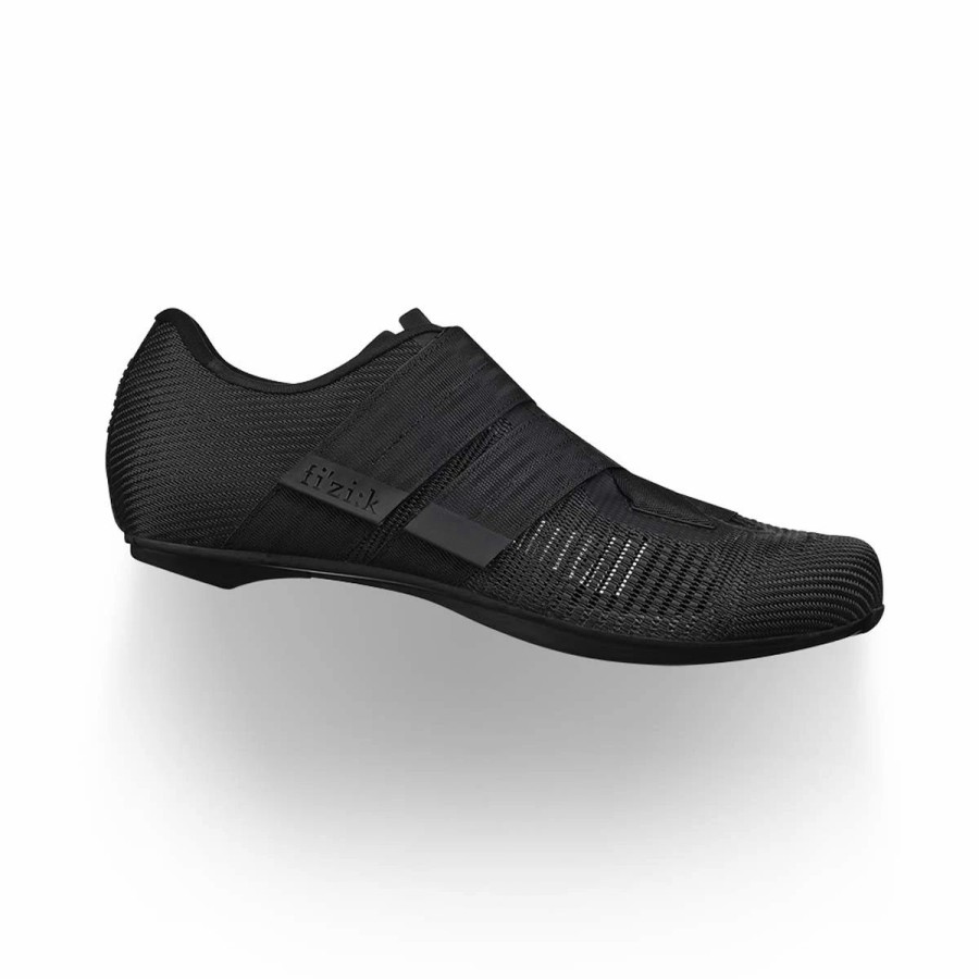 Bike Shoes * | Fizik Vento Powerstrap R2 Aeroweave Road Cycling Shoes *Damaged Packaging* Black/Black