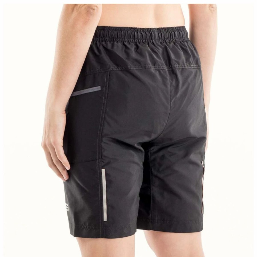 Bike Shorts & Bibs * | Bellwether Ultralight Women'S Baggy Shorts Black