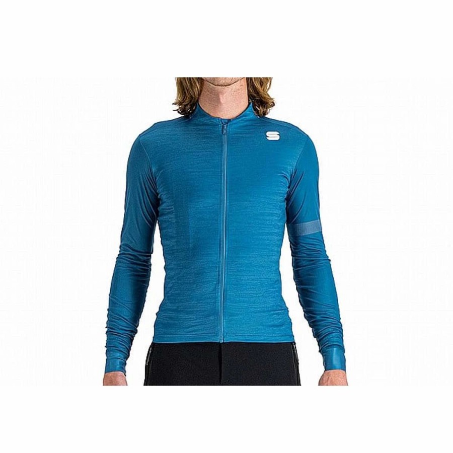 Bike Shirts & Jerseys * | Sportful Supergiara Women'S Thermal Jersey Berry Blue