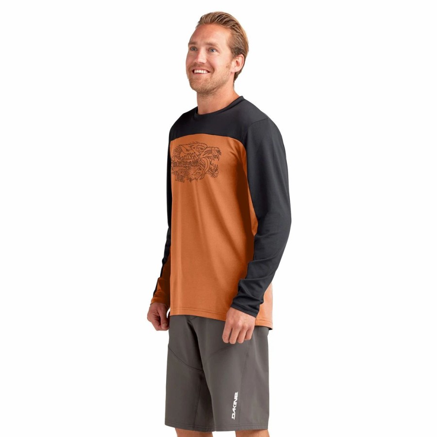 Bike Shirts & Jerseys * | Dakine Syncline Long Sleeve Bike Jersey 2022