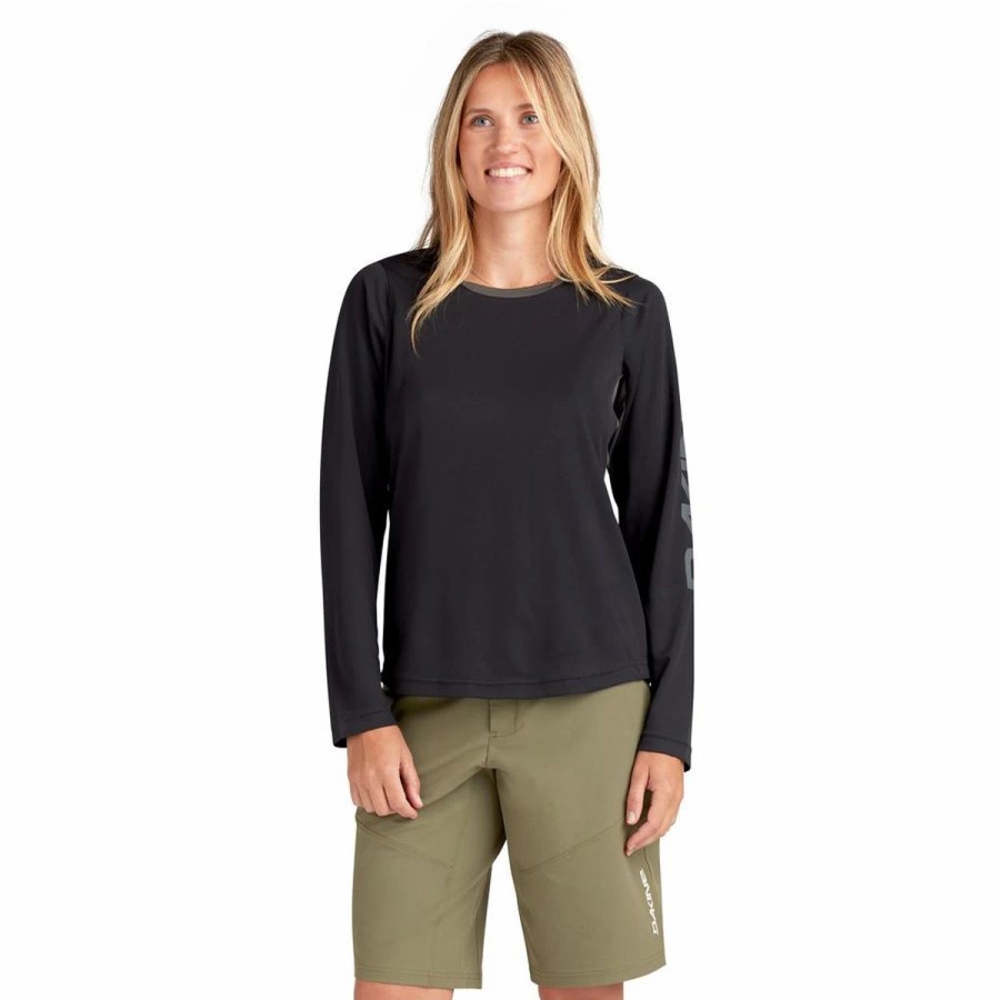 Bike Shirts & Jerseys * | Dakine Thrillium L/S Jersey Women'S 2021 Black