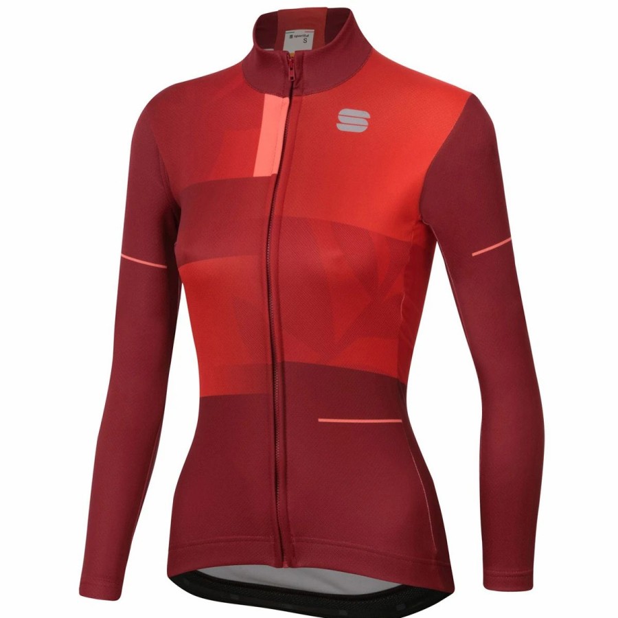 Bike Shirts & Jerseys * | Sportful Oasis Women'S Thermal Cycling Jersey