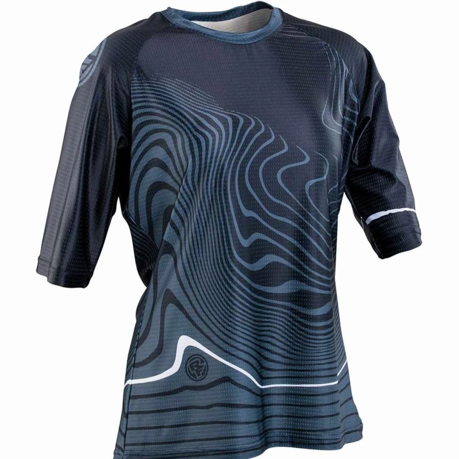 Bike Shirts & Jerseys * | Raceface Khyber 3/4 Sleeve Women'S Jersey Black