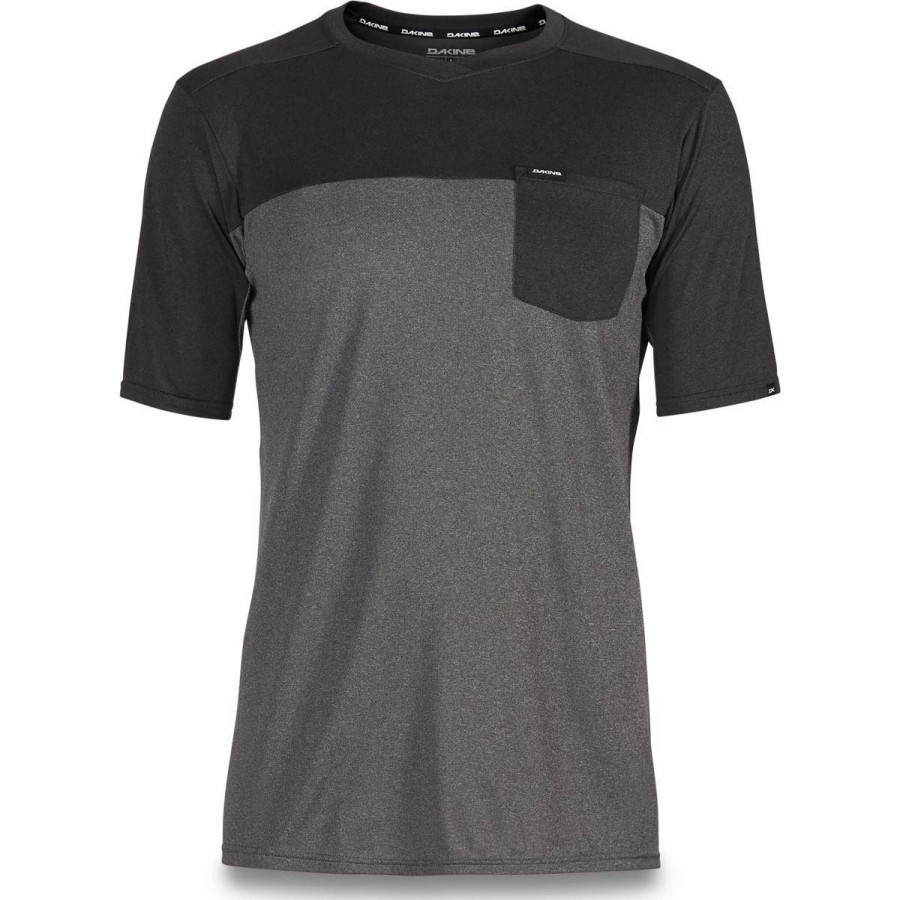 Bike Shirts & Jerseys * | Dakine Vectra S/S Jersey Castlerock/Black