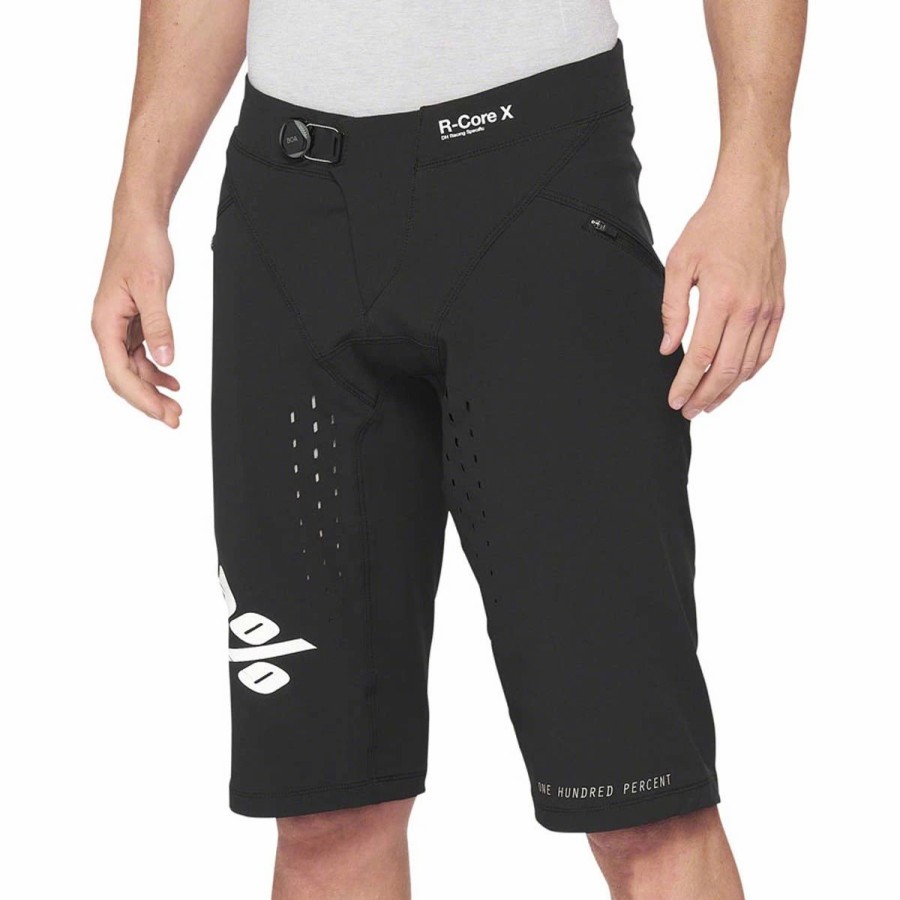 Bike Shorts & Bibs * | 100% Rcorex Bike Shorts *Damaged Packaging* Black