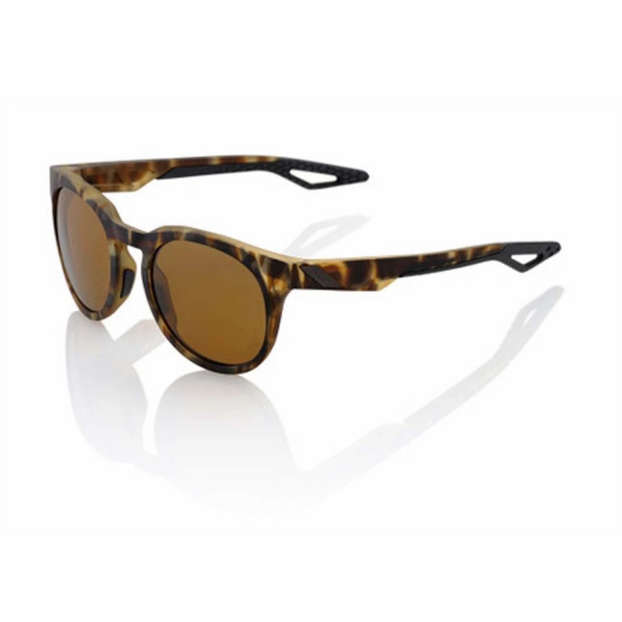 Bike Sunglasses & Bike Goggles * | 100% Campo Sunglasses *Damaged Packaging* Soft Tact Havana - Bronze Peakpolar Lens