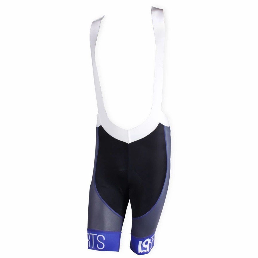 Bike Shorts & Bibs * | L9 Sports Pro Men'S Cycling Bib Black/Blue