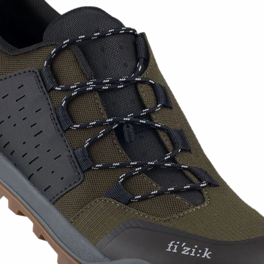 Bike Shoes * | Fizik Terra Ergolace X2 Mtb Shoes *Damaged Packaging* Olive/Caramel