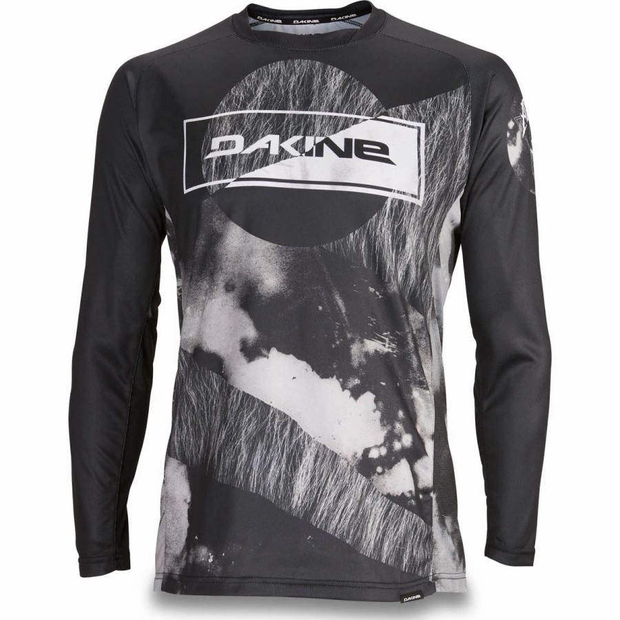 Bike Shirts & Jerseys * | Dakine Thrillium L/S Jersey Team Aggy Black