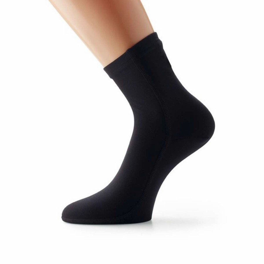 Bike Socks * | Assos Winter Thermic Cycling Bike Socks Black Size Ii