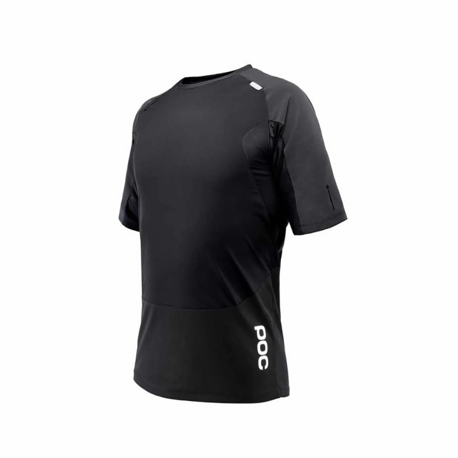 Bike Shirts & Jerseys * | Poc Resistance Pro Dh Tee Carbon Black