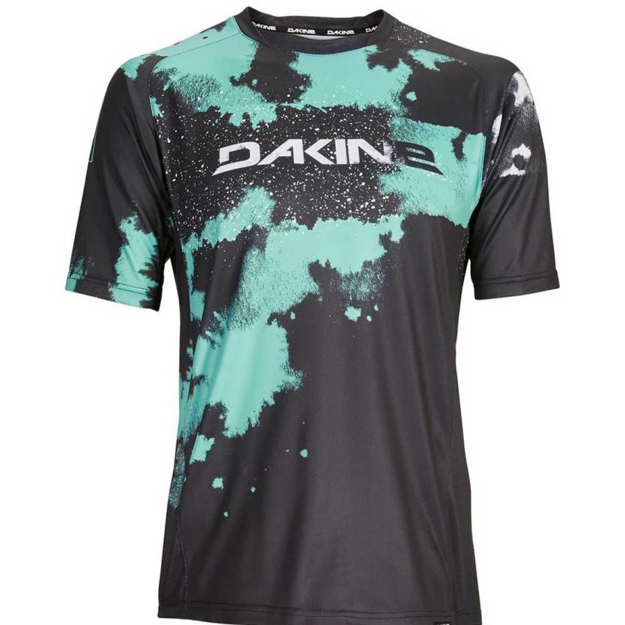 Bike Shirts & Jerseys * | Dakine Thrillium Men'S Short-Sleeve Mtb Jersey Electric Mint