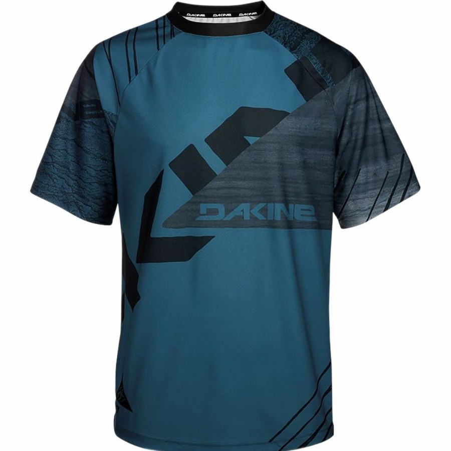 Bike Shirts & Jerseys * | Dakine Thrillium Men'S Short-Sleeve Mtb Jersey Electric Mint