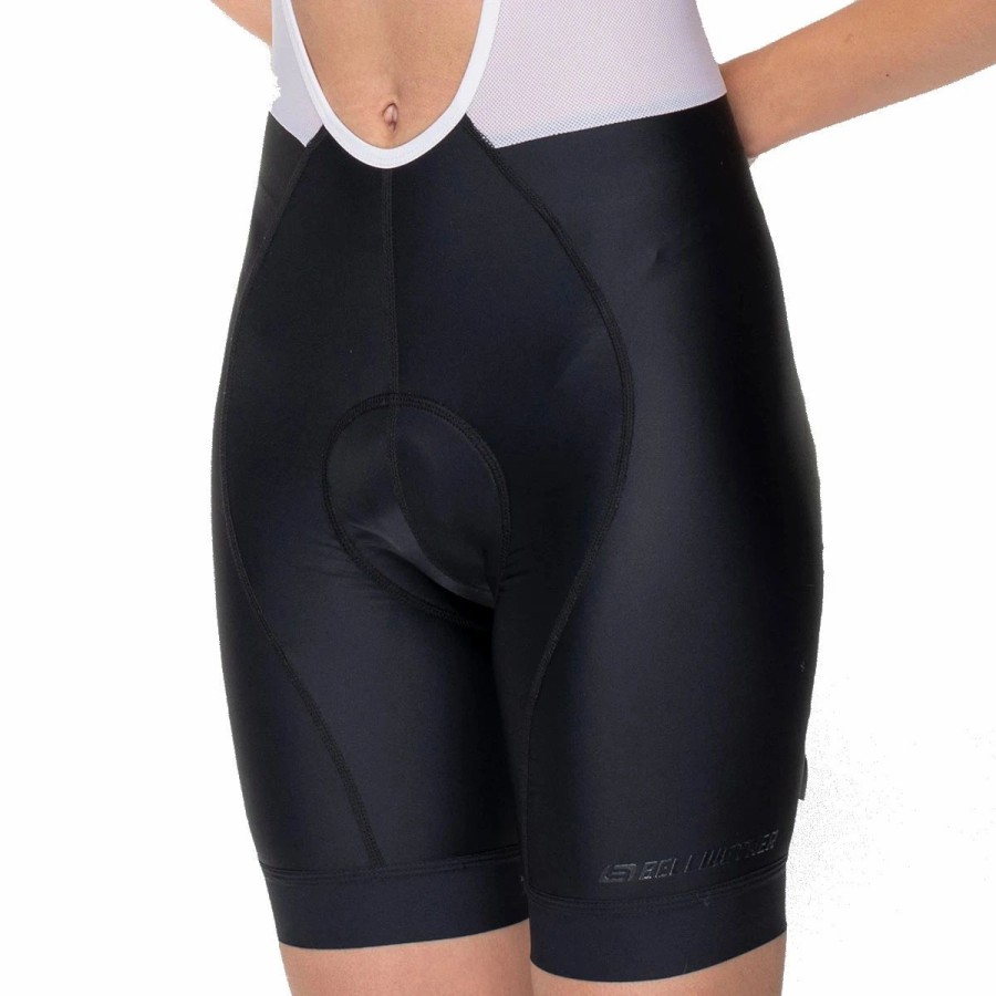 Bike Shorts & Bibs * | Bellwether Women'S Halter Cycling Bib Shorts Black