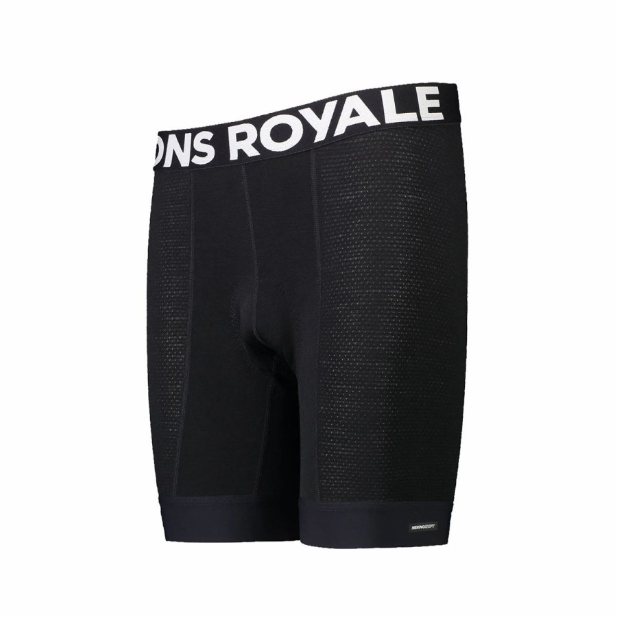 Bike Shorts & Bibs * | Mons Royale Epic Women'S Bike Shorts Liner 2022 Black