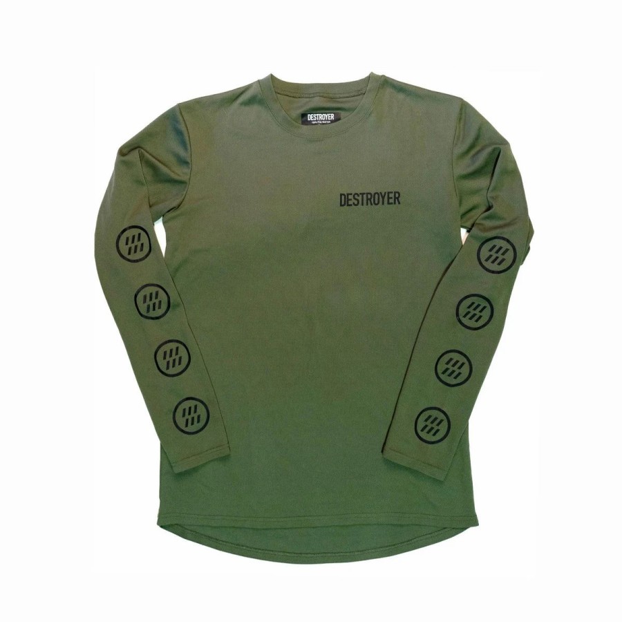 Bike Shirts & Jerseys * | Destroyer Name Drop Long Sleeve Jersey 2022