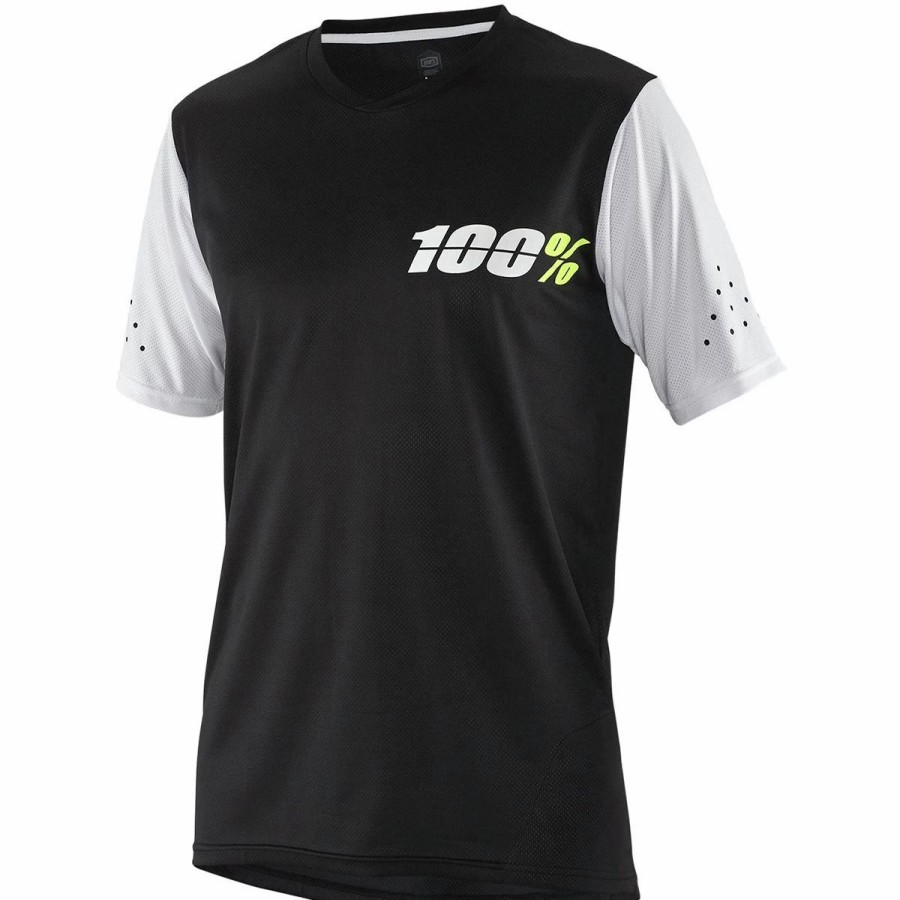 Bike Shirts & Jerseys * | 100% Ridecamp Short Sleeve Mtb Jersey Black