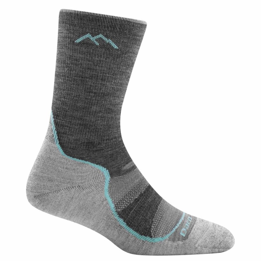 Bike Socks * | Darn Tough Light Hiker Micro Crew Lightweight With Cushion Women'S Socks