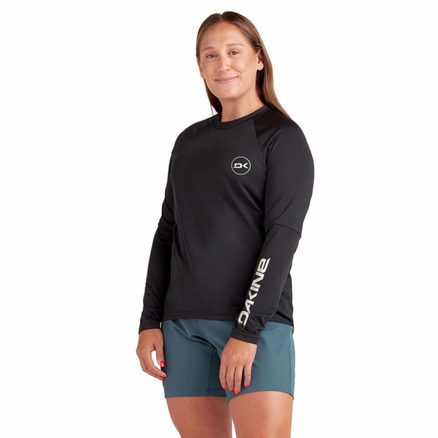 Bike Shirts & Jerseys * | Dakine Vectra L/S Jersey Women'S 2021 Black