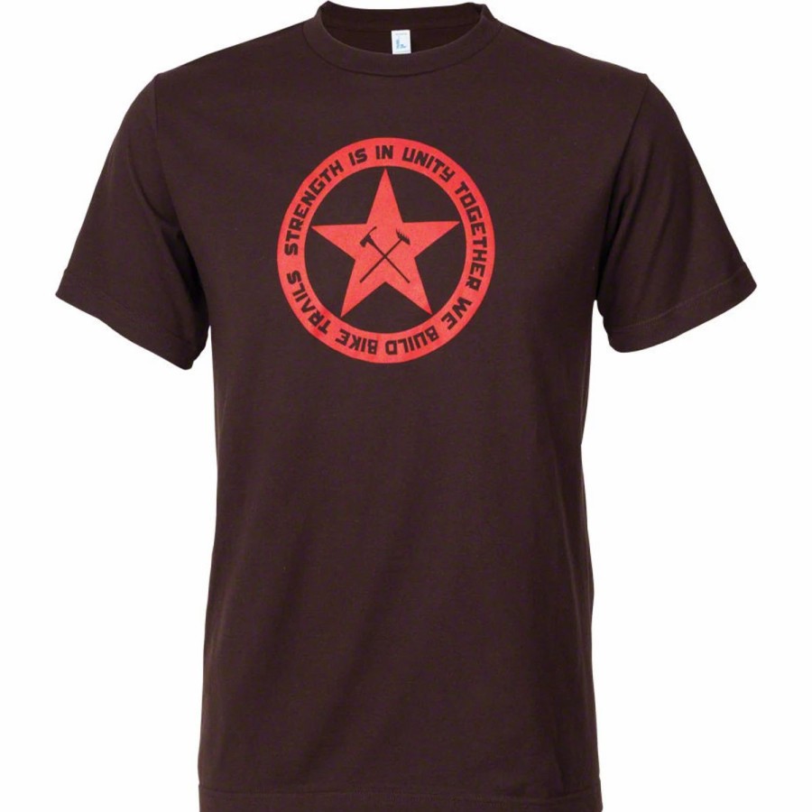 Bike Shirts & Jerseys * | Mechanical Threads Trail Builder T-Shirt Brown Medium