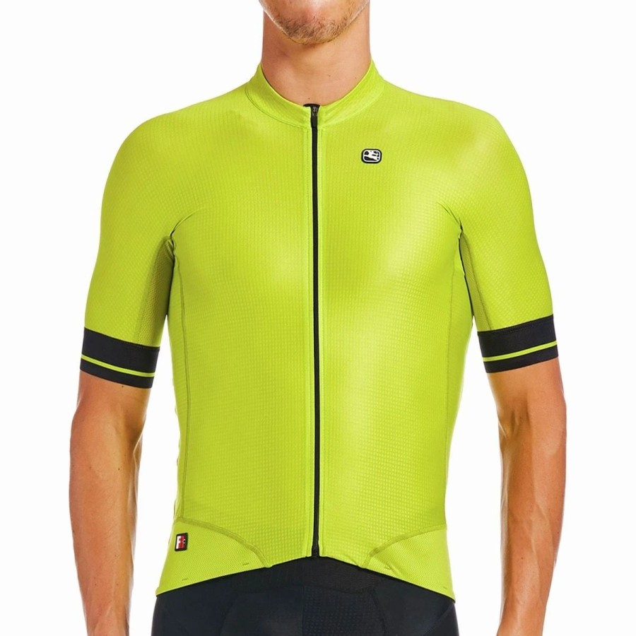 Bike Shirts & Jerseys * | Campagnolo Campagnolo Racing Full Zip Jersey Lime/Black