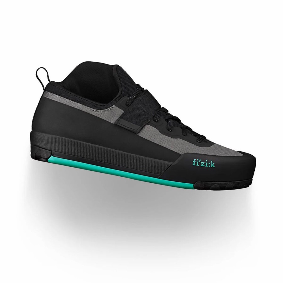 Bike Shoes * | Fizik Gravita Tensor Mountain Shoes Damaged Packaging Gray/Aqua Marine