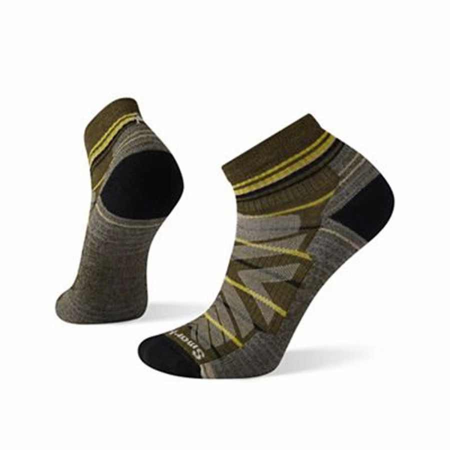 Bike Socks * | Smartwool Hike Light Cushion Ankle Socks Military Olive