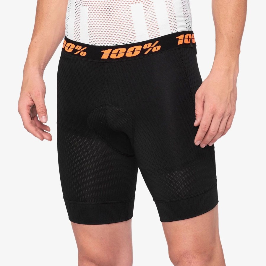 Bike Shorts & Bibs * | 100% Crux Men'S Liner Short Black