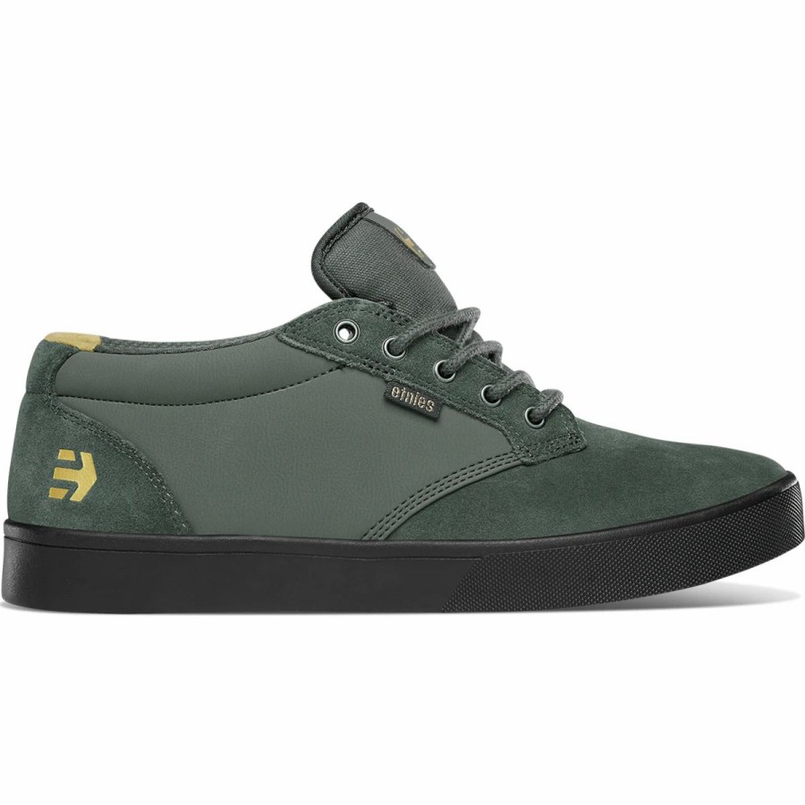 Bike Shoes * | Etnies Jameson Mid Crank Mtb Shoes Dark Green