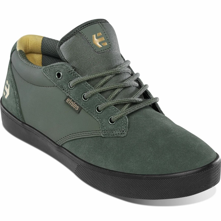 Bike Shoes * | Etnies Jameson Mid Crank Mtb Shoes Dark Green