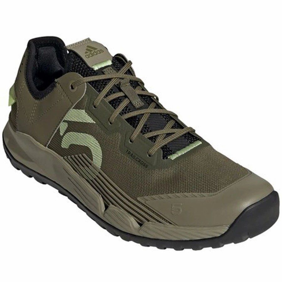 Bike Shoes * | Five Ten Trailcross Lt Focus Mtb Shoes Olive/Pulse Lime/Orbit Green