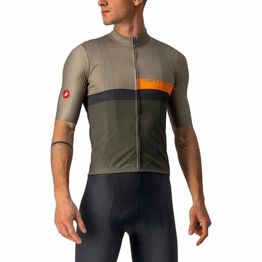 Bike Shirts & Jerseys * | Castelli A Blocco Cycling Jersey